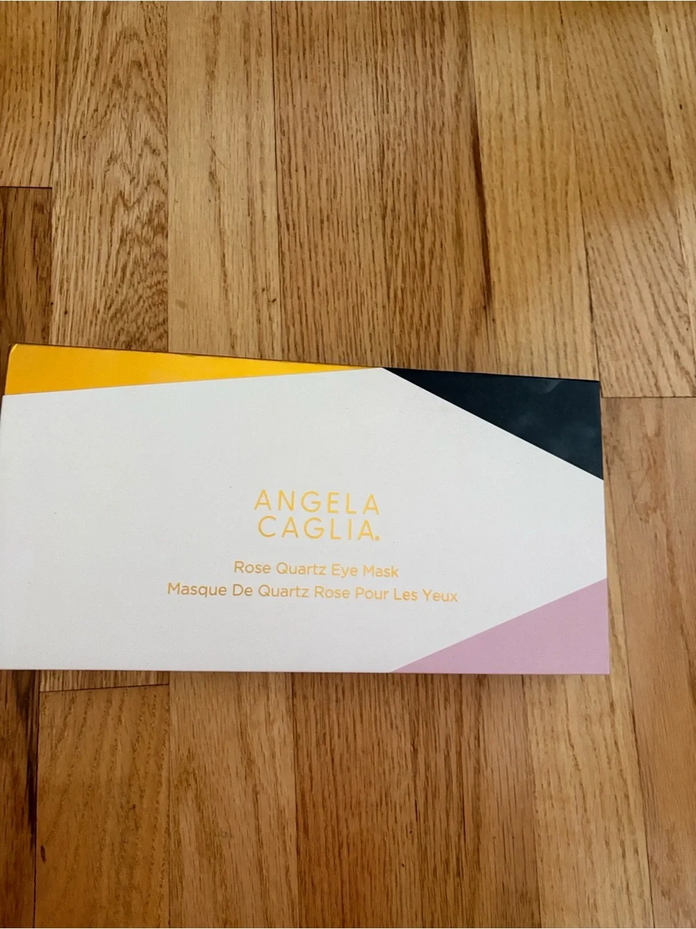 Rose Quartz Eye Mask - Pink Angelina Caglia